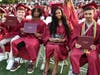 Deer Park High School graduates displayed their diplomas during the Class of 2026 commencement ceremony.
