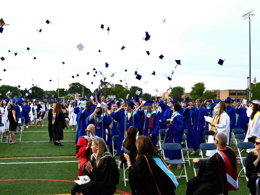 The West Islip High School Class of 2026 gathered on the football field for
The 69th commencement exercises on June 26.