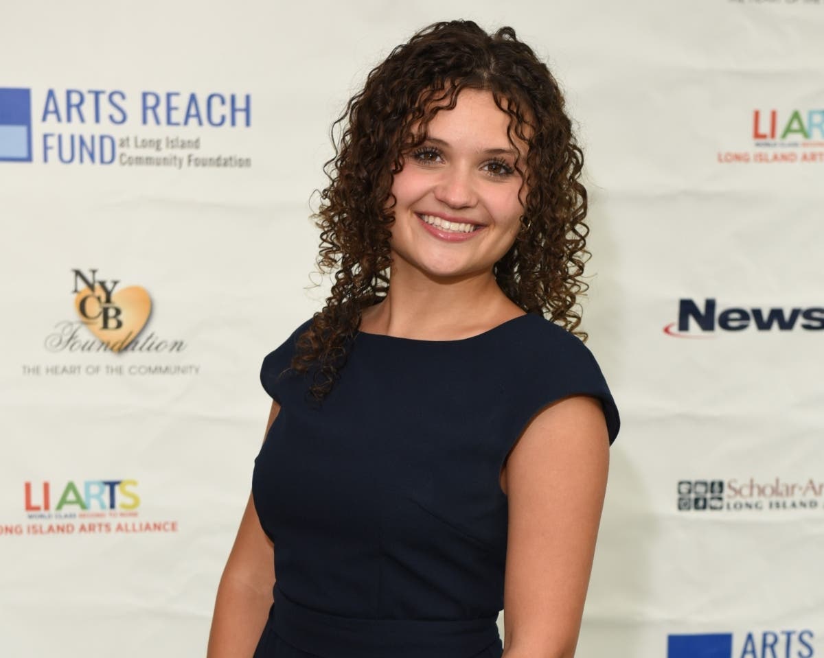 Ava Helbock, a Sayville High School Class of 2026 graduate, earned a Newsday Scholar-Artist Award of Merit.