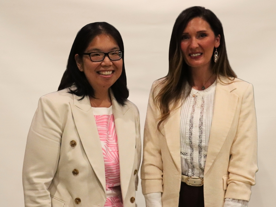 Meghan White and Donna Kam were appointed to instructional leadership roles in the Harborfields Central School District.