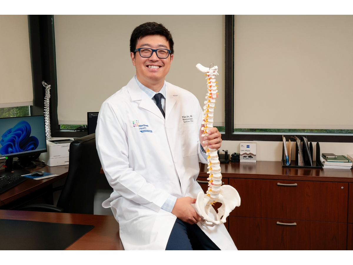 Yike Jin, MD, has been named chief of neurosurgery at Huntington Hospital.