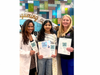 Rosemarie Velasquez, left, a nurse practitioner with New York Cancer and Blood Specialists; Samaya Syali; and Katelin McIsaac, RN, head nurse with New York Cancer and Blood Specialists, at the organization’s Patchogue office.