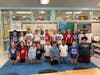 John Pearl Elementary School students dressed in red, white and blue on Sept. 11 to mark the 25th anniversary of the terrorist attacks.