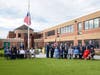 Members of the Brentwood Board of Education joined local dignitaries, lawmakers, district administrators and union leaders at Brentwood High School’s newly renovated Sept. 11 memorial courtyard.