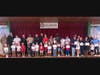Mary Clarkson School students stand with the first responders they invited to receive recognition.