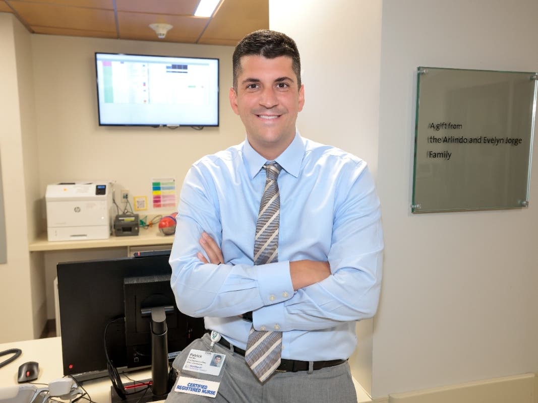 Patrick Socias previously oversaw operations at Northwell's Sandra Atlas Bass Heart Hospital.
