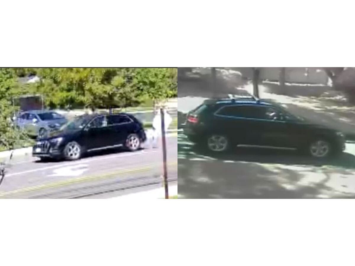 Suffolk County police released images of a black Audi SUV believed to be connected to an incident in which a man approached a 14-year-old girl in St. James. 