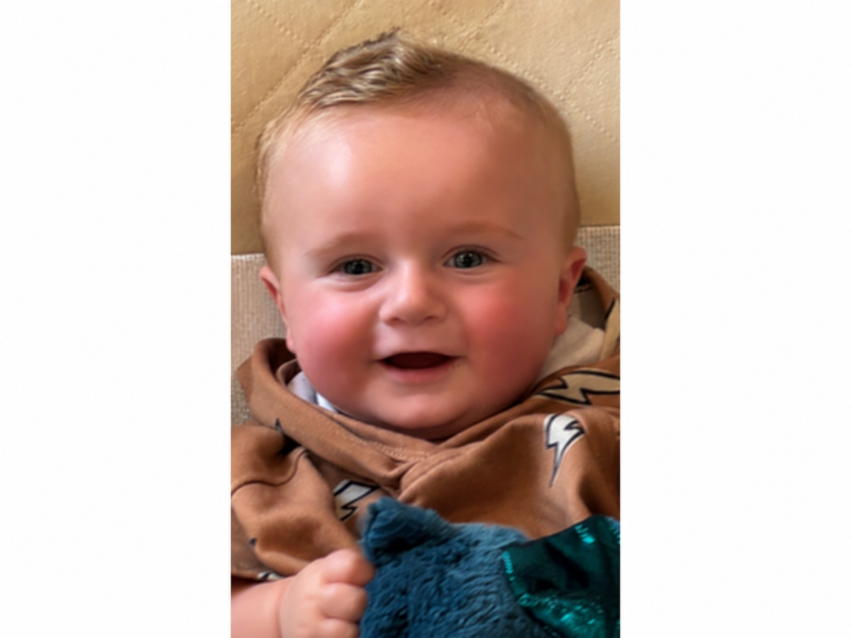 Billy Kerr, 7 months, is competing in the 2026 Baby of the Year competition and was in first place in his Group Finals group Thursday afternoon.