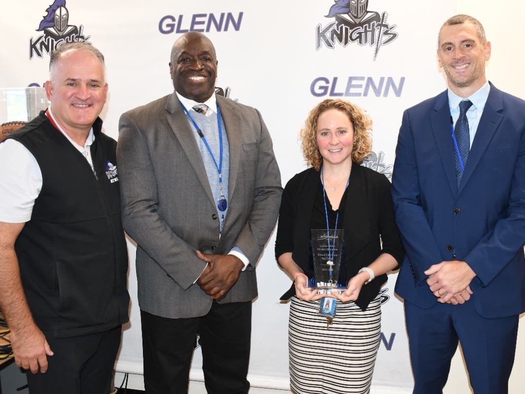 Elwood-John H. Glenn High School earned NYSPHSAA School of Distinction honors for the 10th consecutive year.  