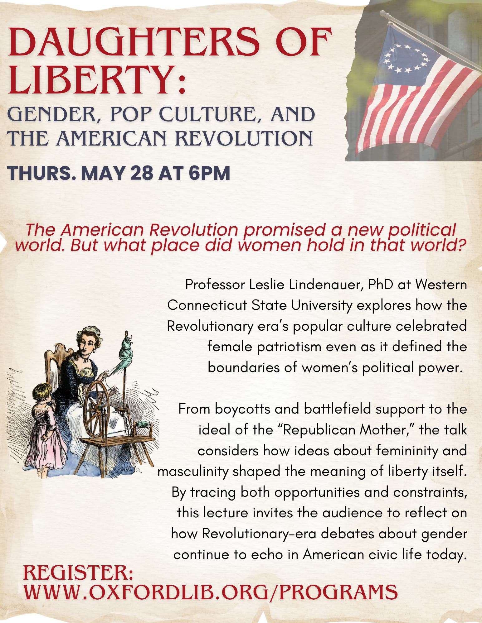 Daughters of Liberty: Gender, Pop Culture, and the American Revolution