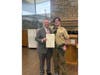 Steven Tiemer was awarded with a proclamation from New York State Senator Steve Rhoads in celebration of his work. 