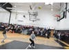 Finalists from the girls and boys' competitions competed in the gym Wednesday. 