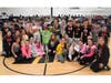 Wantagh Middle School students took part in Hoops for Heart Wednesday, bringing to a close the annual combination basketball tournament and heart health fundraiser that has run for 30 years. 