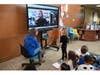 12th grade students from Long Beach High School recently met with some readers from the target audience for the children's books they're writing. 