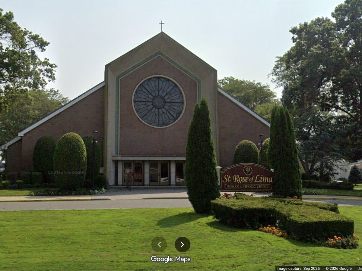 St. Rose of Lima Roman Catholic Church, where Miro's funeral mass will take place. 