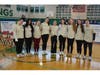 Assisting the blood center personnel in Friday's drive were members of the student council, who brought donors to the donation area and to the snack area after they gave blood. 