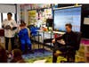 Birch School brought in some friendly faces from around the community for a community read aloud day last week. 
