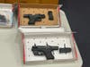 Two of the illegal firearms police said were discovered in the past week. 