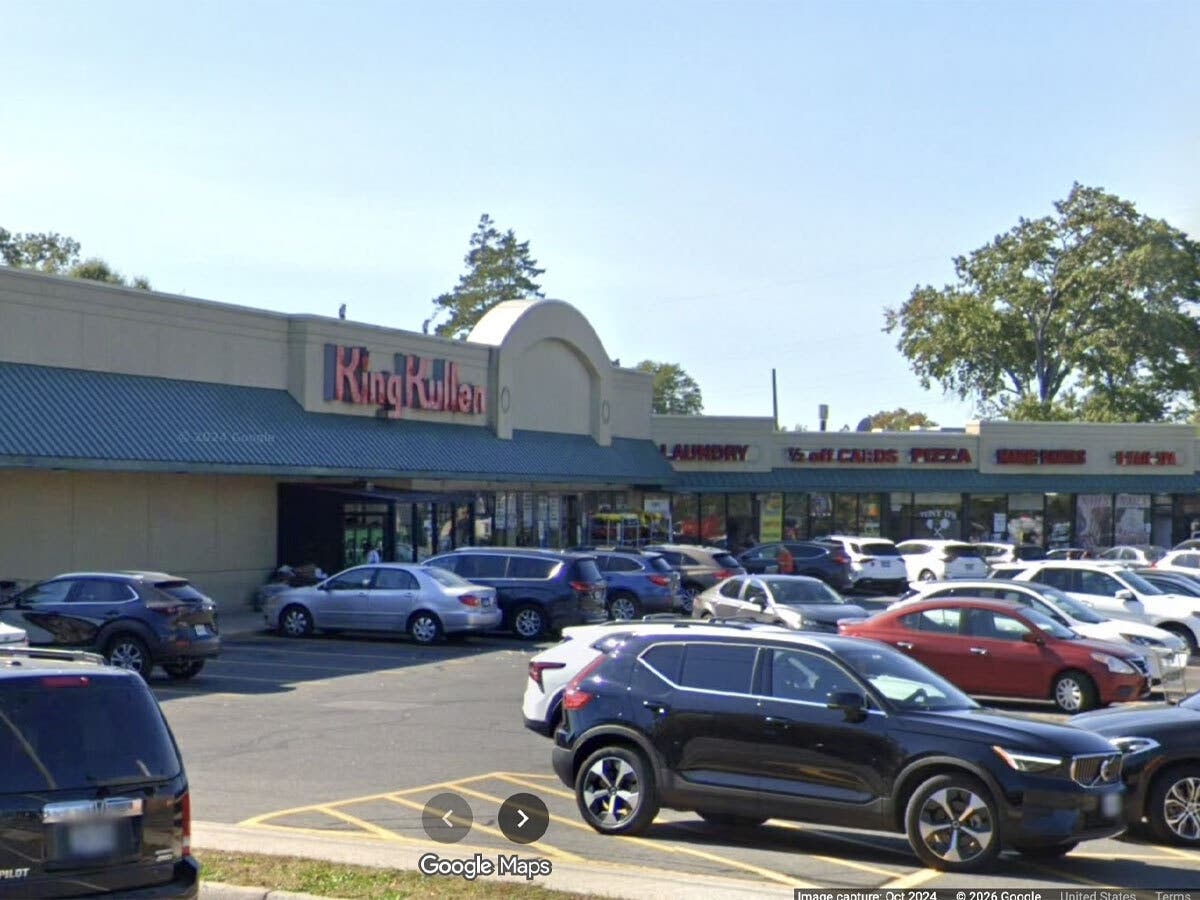 The King Kullen location in Hewlett, closing next month after 45 years in business. 