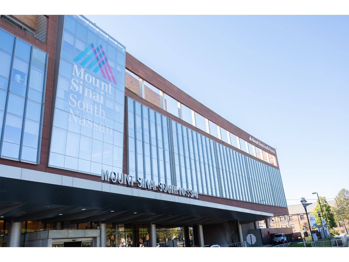 Oceanside's Mount Sinai South Nassau hospital. 