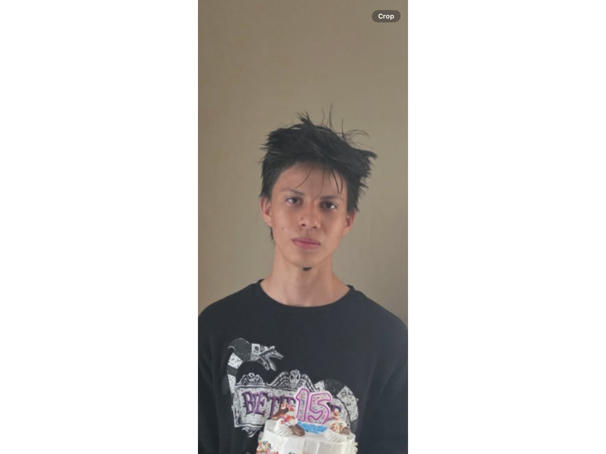 15-year-old Erick Cabrera Villacres.
