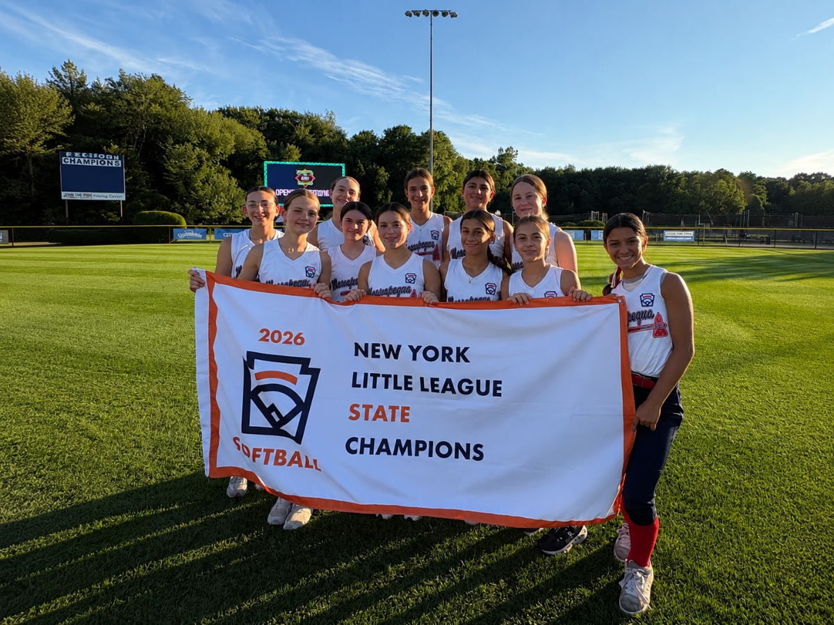 Massapequa International, New York's Little League softball champions.