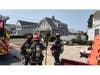 A deck fire broke out in Seaford Monday, drawing the response of about 45 firefighters, officials said. 