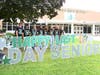 Seaford High School seniors celebrated their last first day of school Tuesday. 