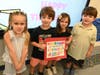 Emma Brumber, Rudy O’Shea, Lucy Nizinski and Ozzy Hertling started their school year at East Lake Elementary School this week. 