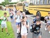 Birch Lane students got off the bus to start a new year of learning this week. 