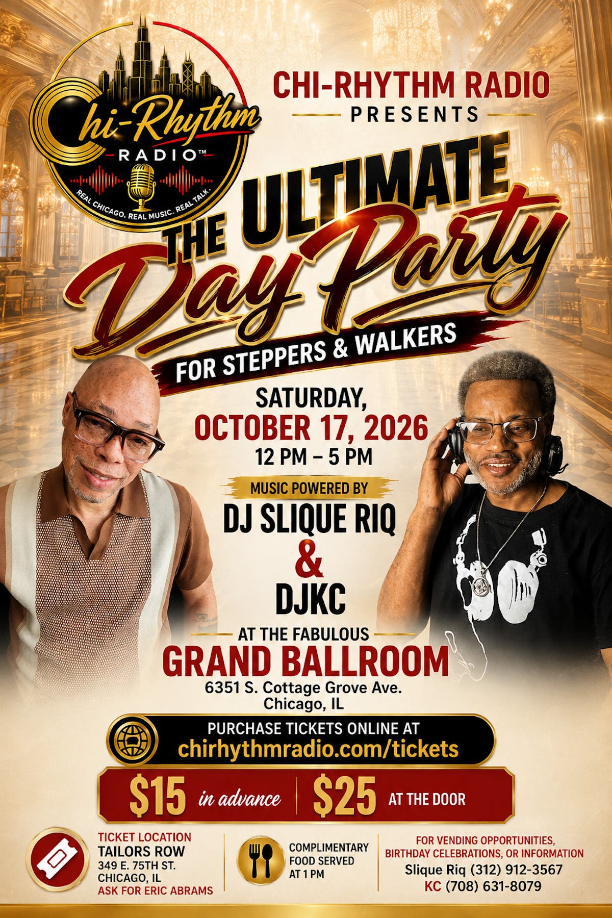 The Ultimate Day Party for Steppers & Walkers