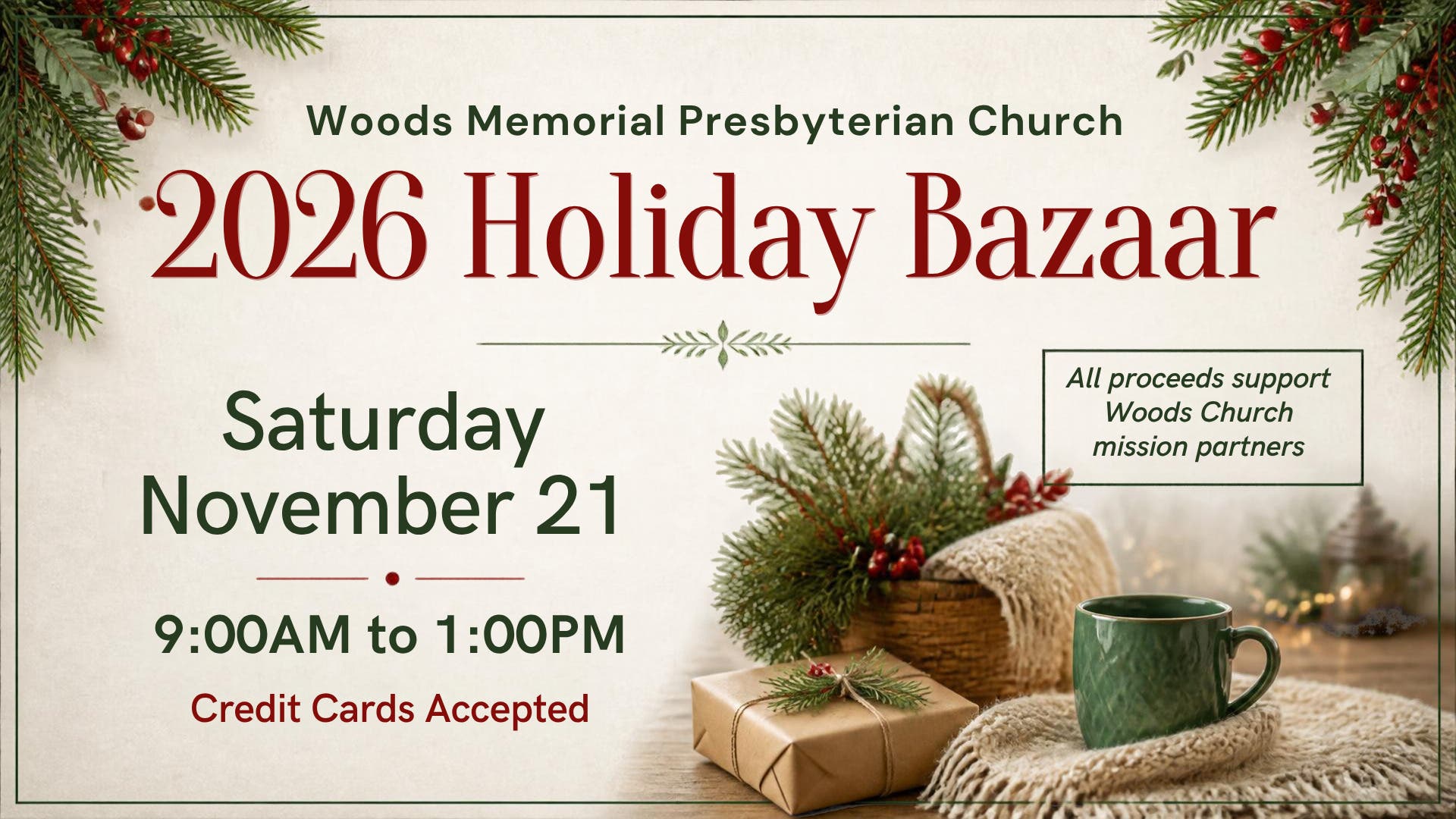 Woods Holiday Bazaar
