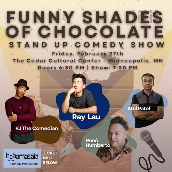 Funny Shades of Chocolate Comedy Show