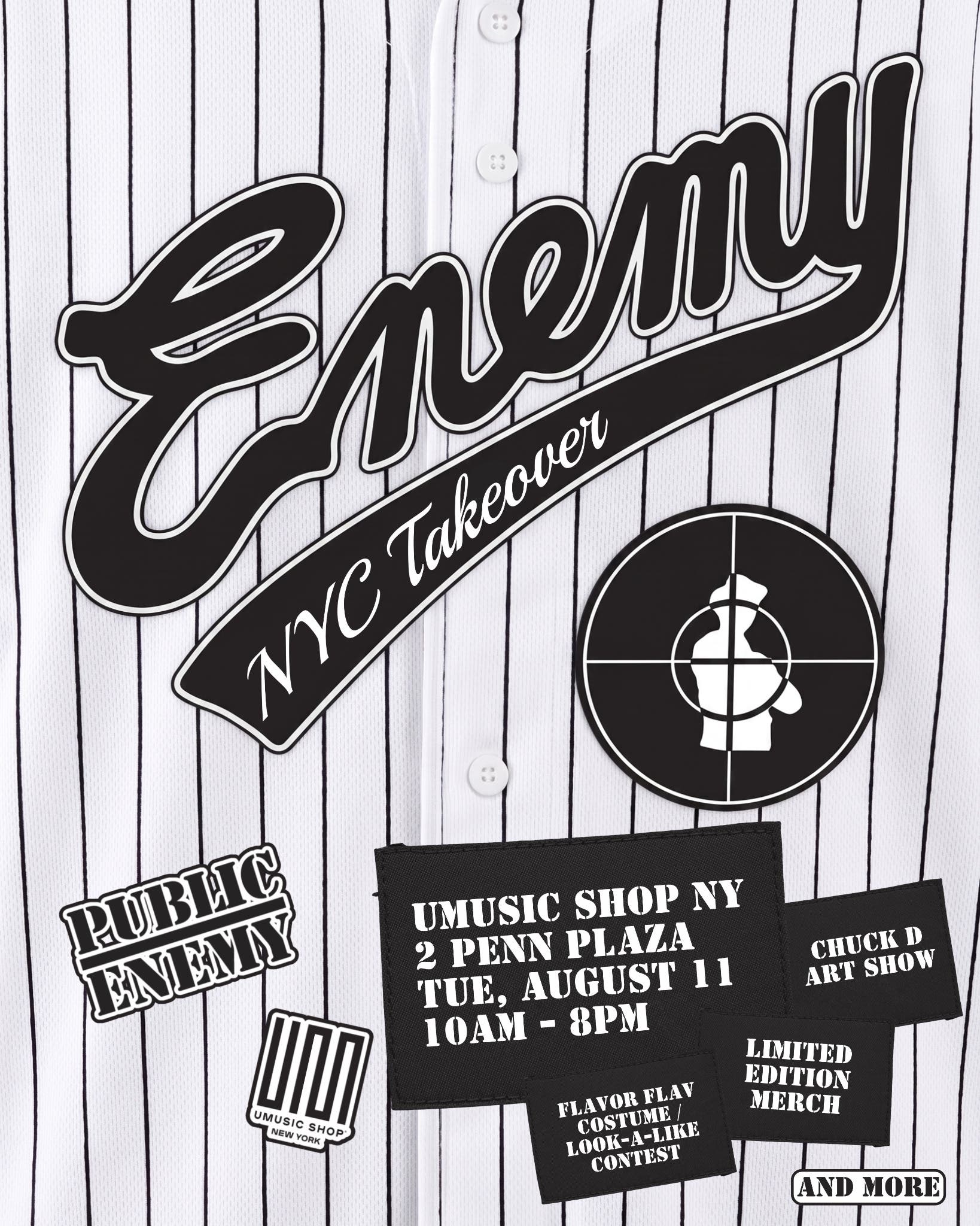 Public Enemy UMusic Shop NY Takeover 