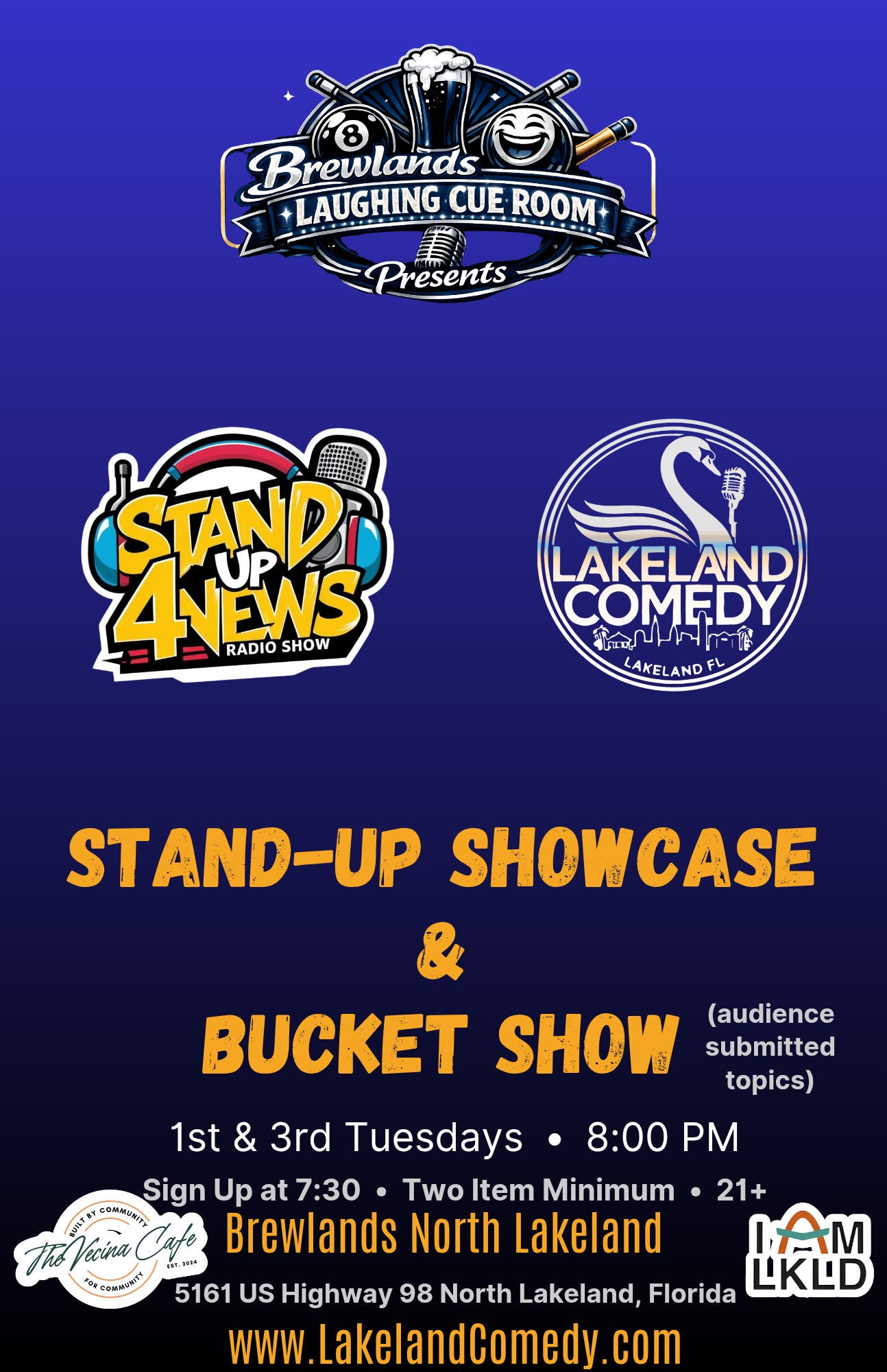Stand-Up Showcase & Bucket Show