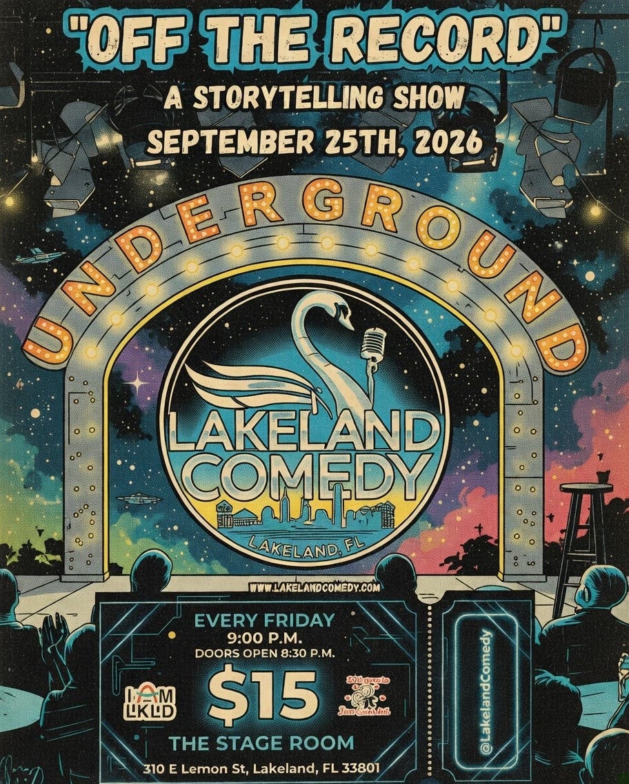 Off The Record: A Storytelling Show