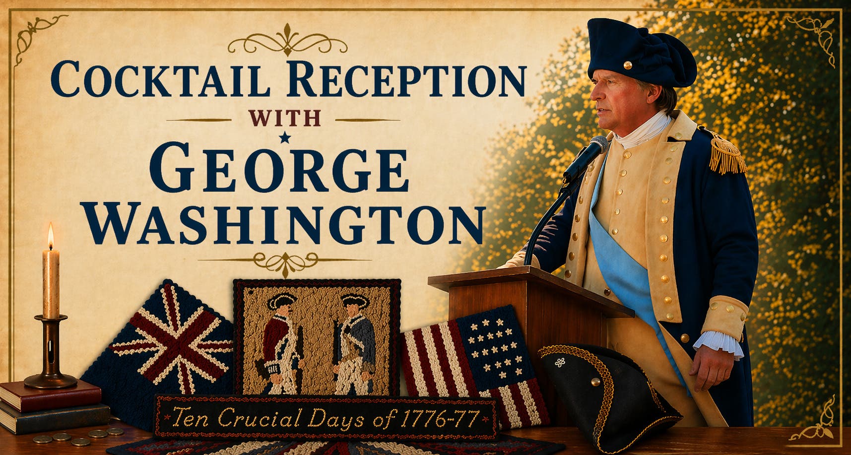 Cocktail Reception with George Washington