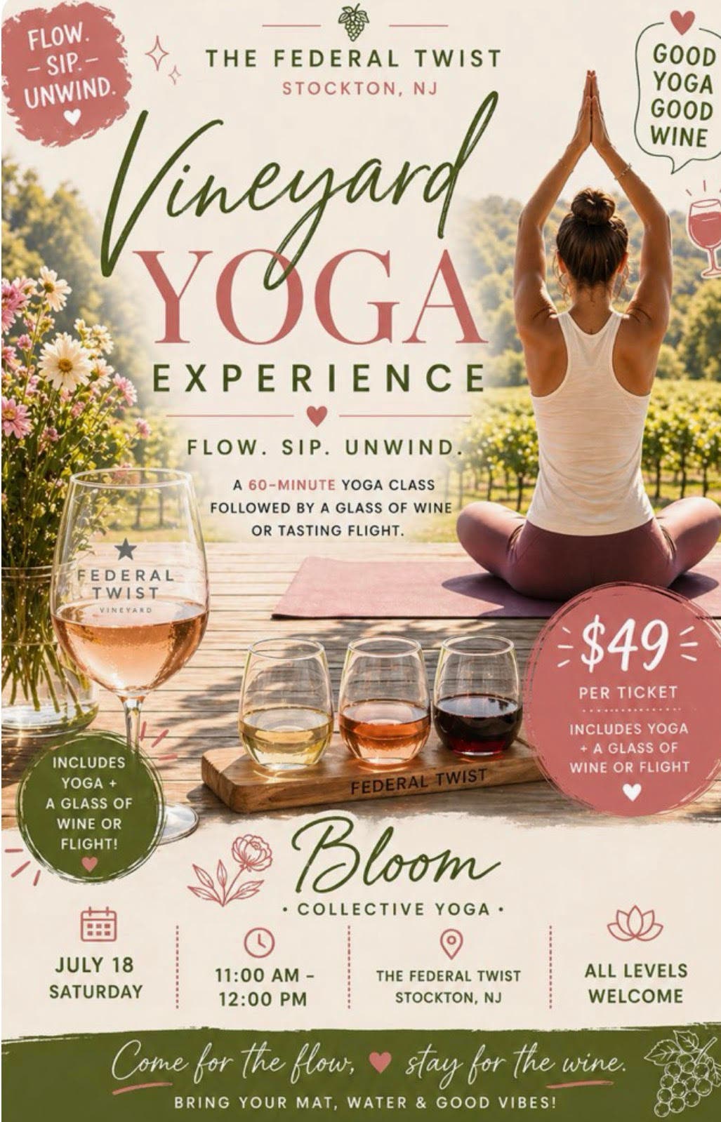 Yoga at the Vineyard