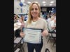 Amy Cassavoy, one this this year's program graduates. 