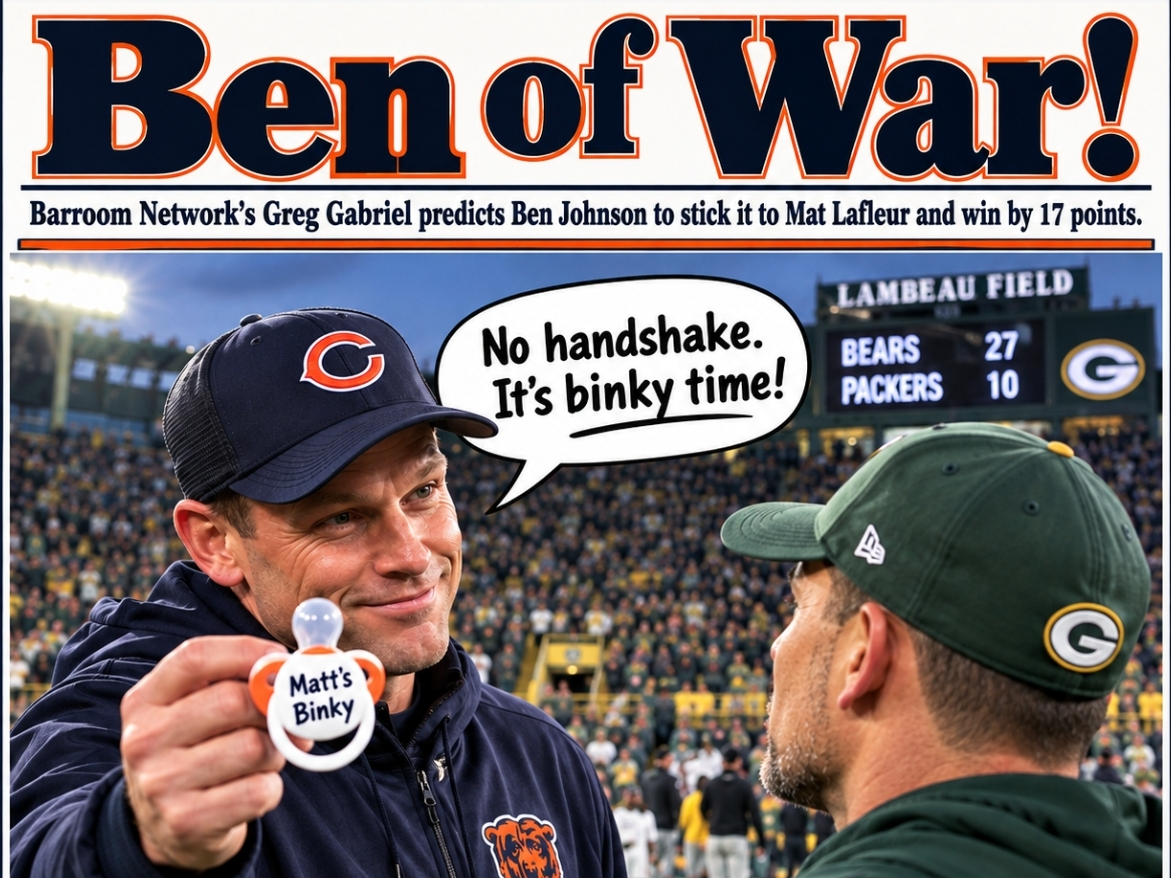 Will the Chicago Bears/Green Bay Packers rivalry heat up beyond dismissive handshakes? Will the NFL take action and ask Dr. Phil for an intervention?