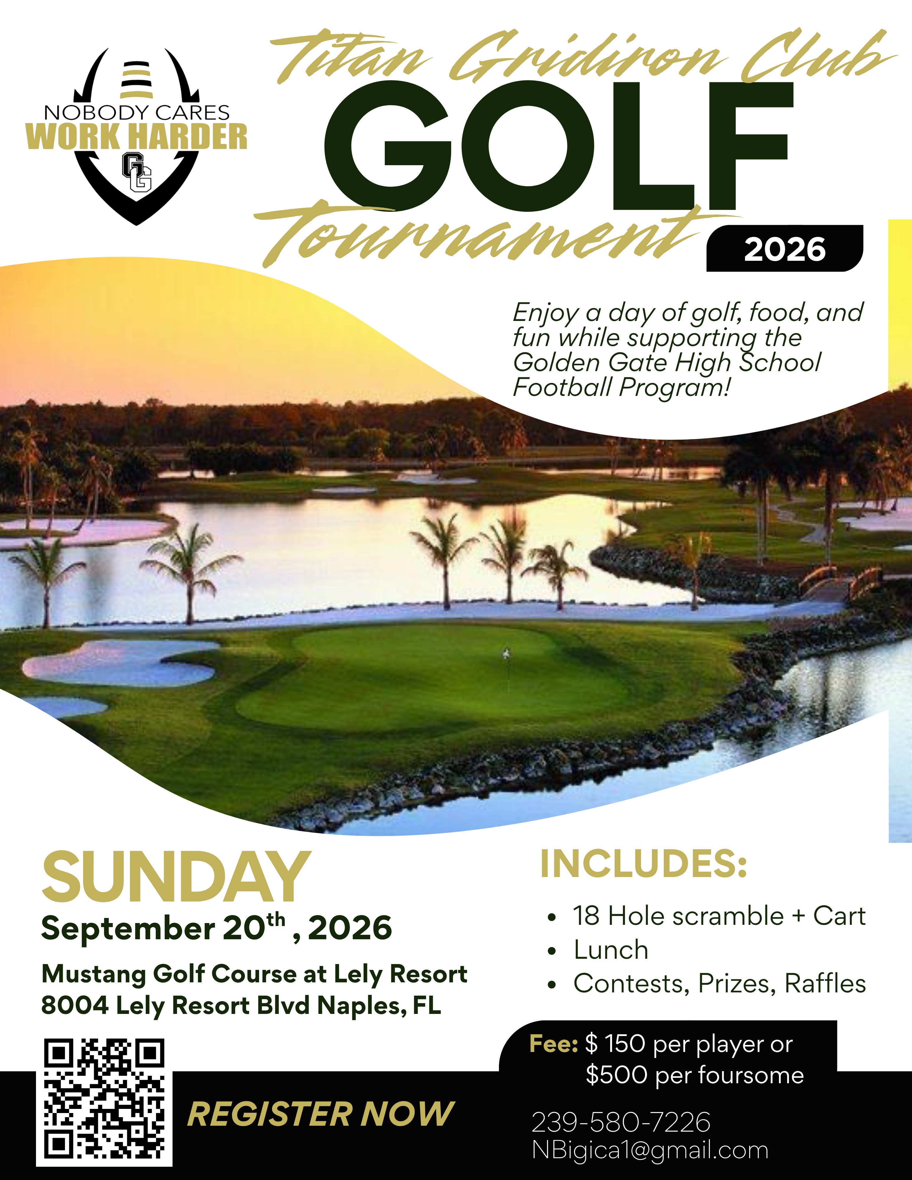 Titan Gridiron Club Golf Tournament