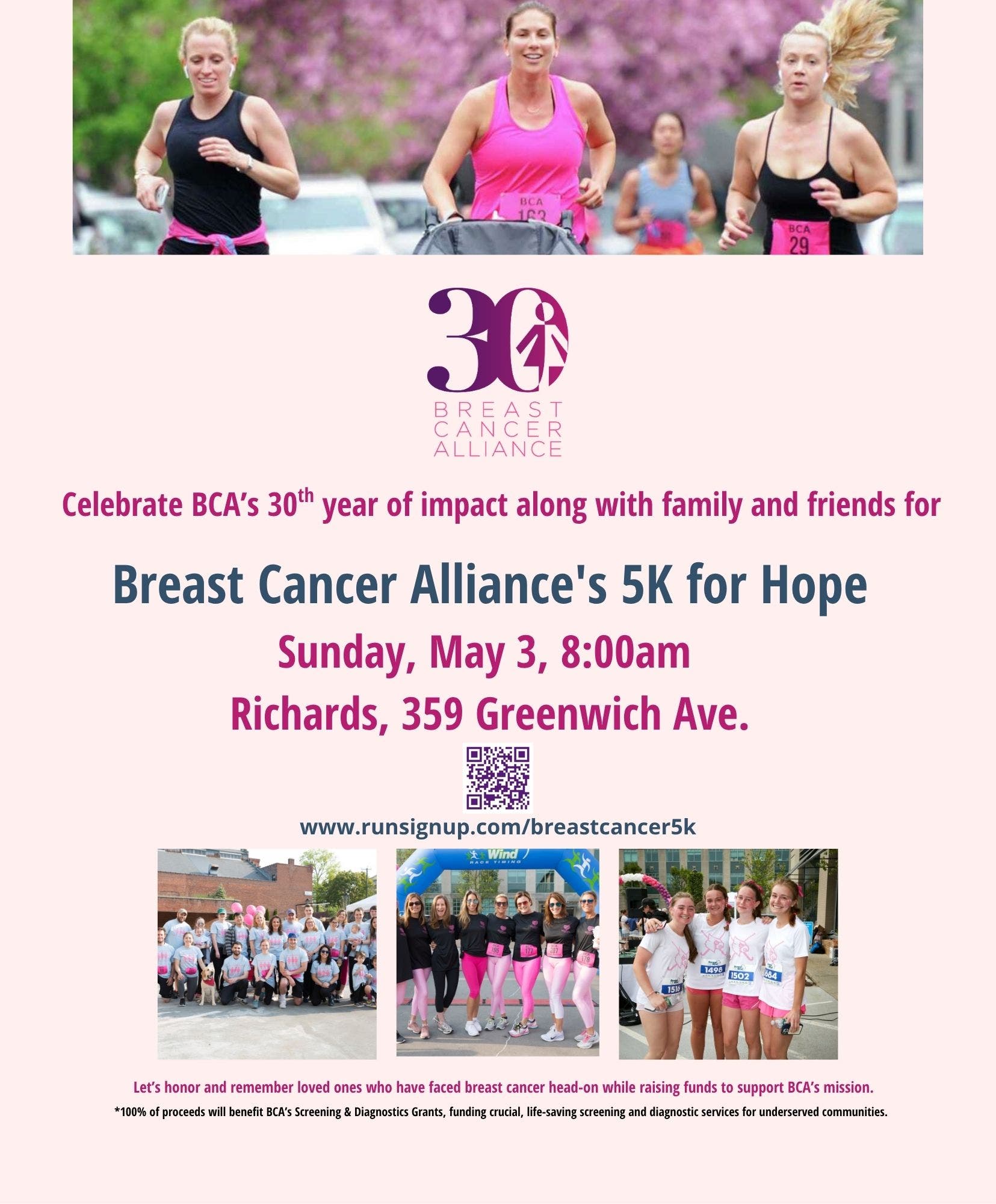 Breast Cancer Alliance's 5K For Hope
