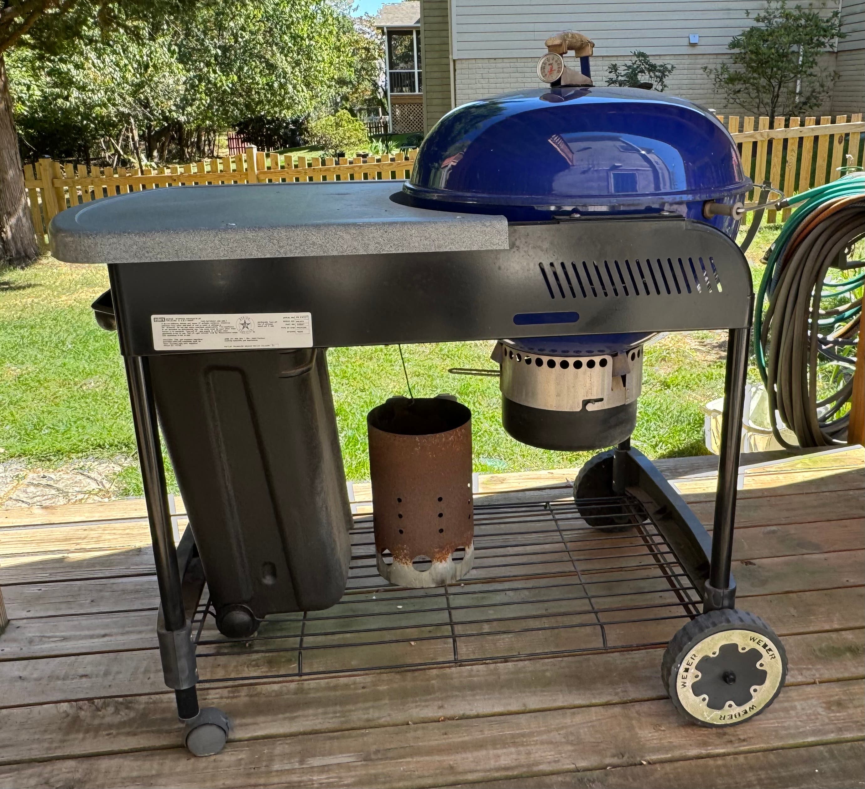 Weber Charcoal BBQ grill