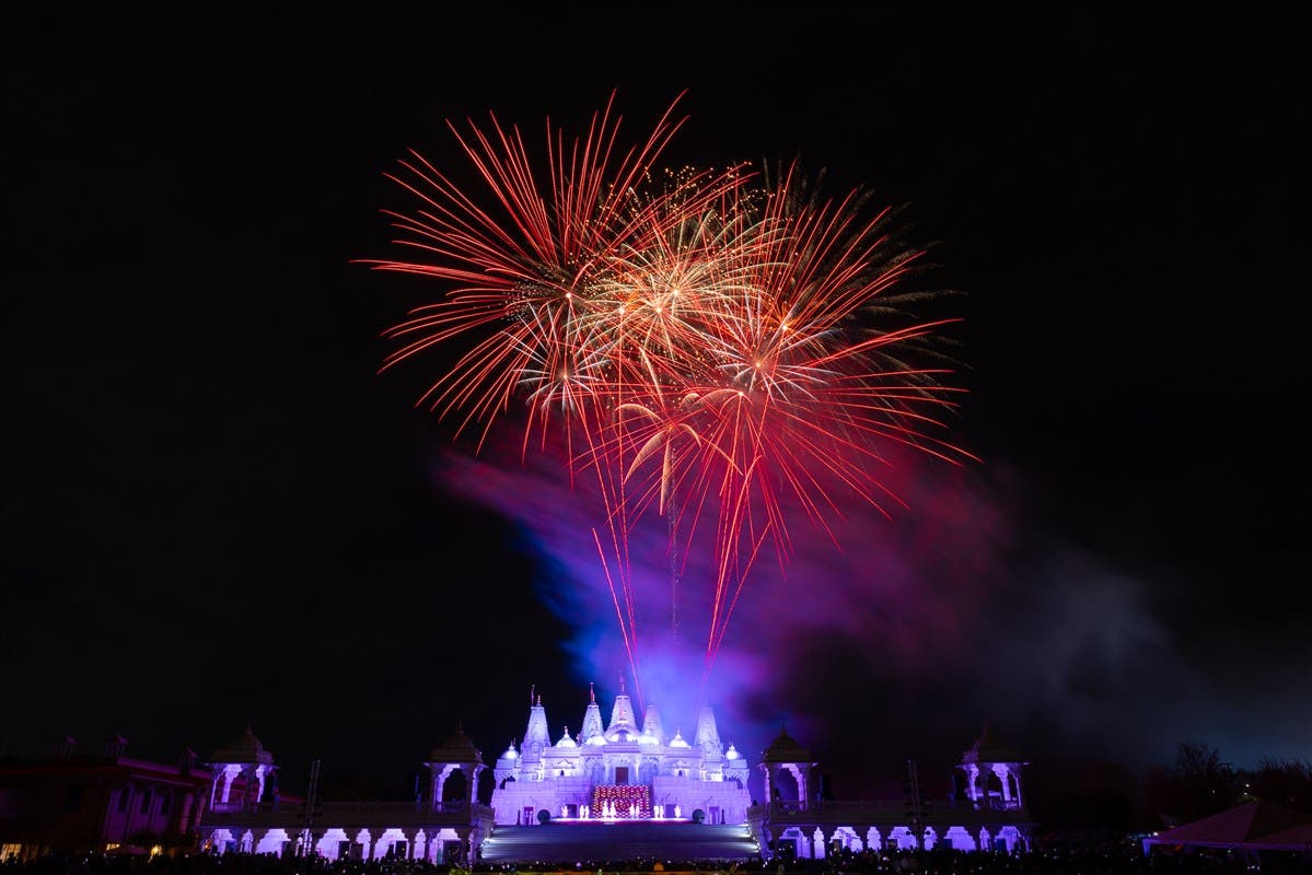Diwali 2025 at BAPS Shri Swaminarayan Mandir