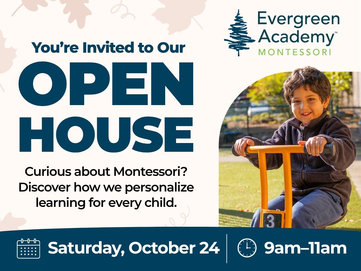 Evergreen Academy Montessori Open House