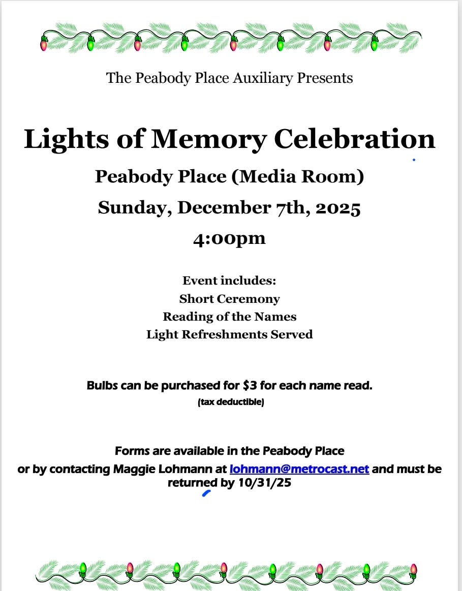 Lights of Memory Celebration