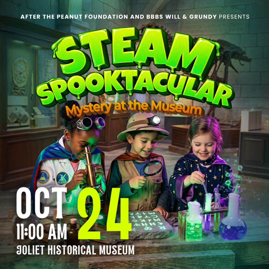 Free Halloween Fun for Kids at Joliet Area Historical Museum Oct. 24