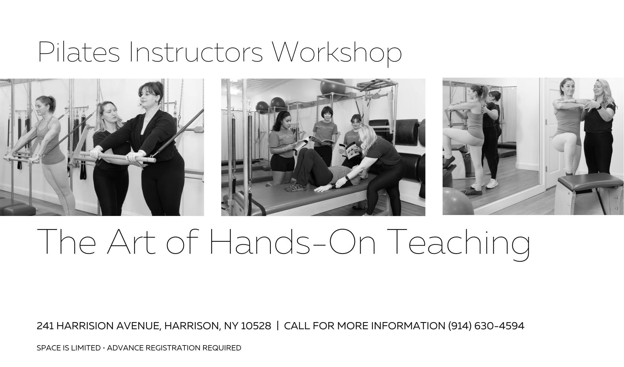 Workshop - The Art of Hands-on Teaching Pilates