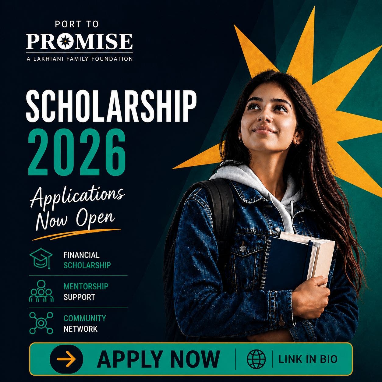 Skokie-Based Scholarship Supporting Immigrant & First-Gen Students Now Open
