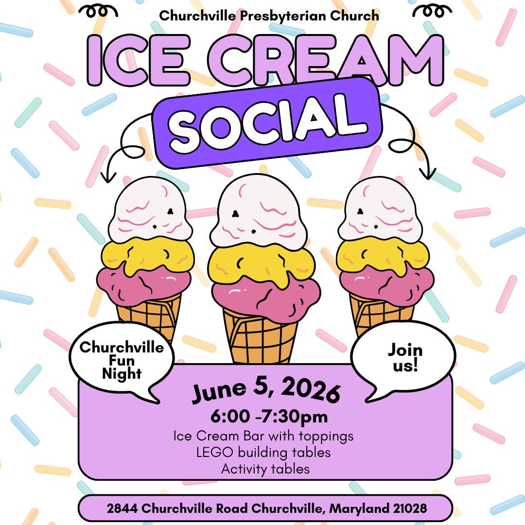 Churchville Fun Night Ice Cream Social 